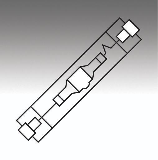 RX7s-24 Hogedruk gasontladingslamp 150 Watt